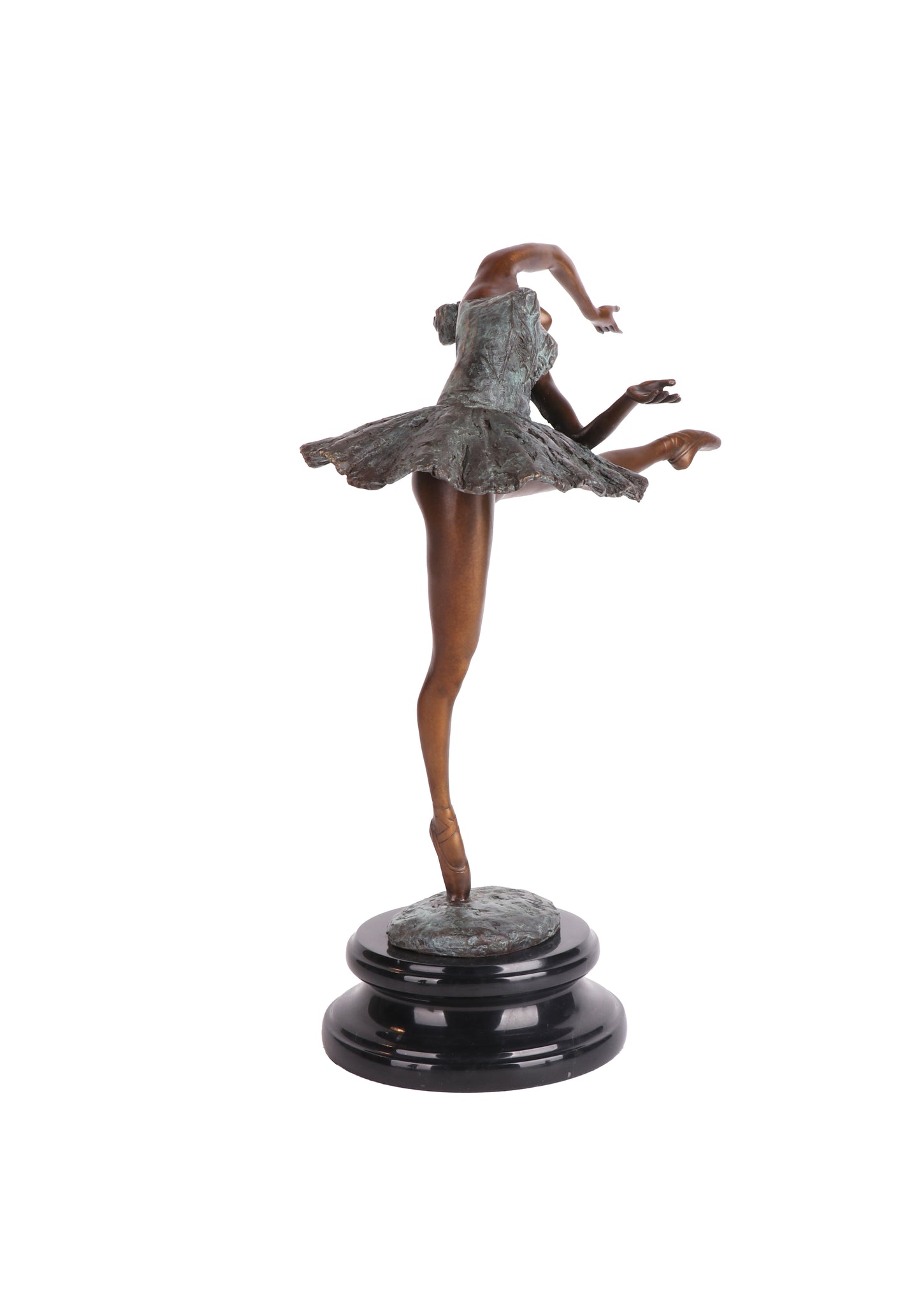 Italian Classical Sculpture - Ballet Dancer, Vintage Bronze Sculptures, Bronze Sculpture Art Deco, Home Decor Statue