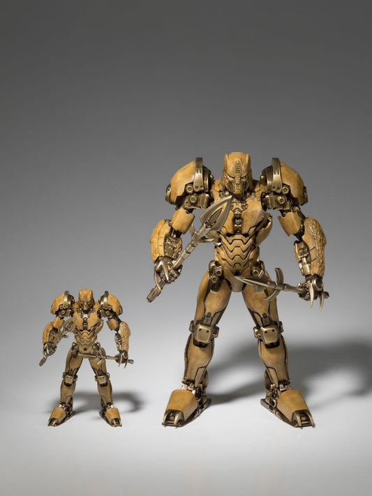 Hasbro Licensed & Limited-Edition Bronze Statue - Transformers Cheetor Warrior, Art Deco Bronze Sculpture, Home Decor Sculpture