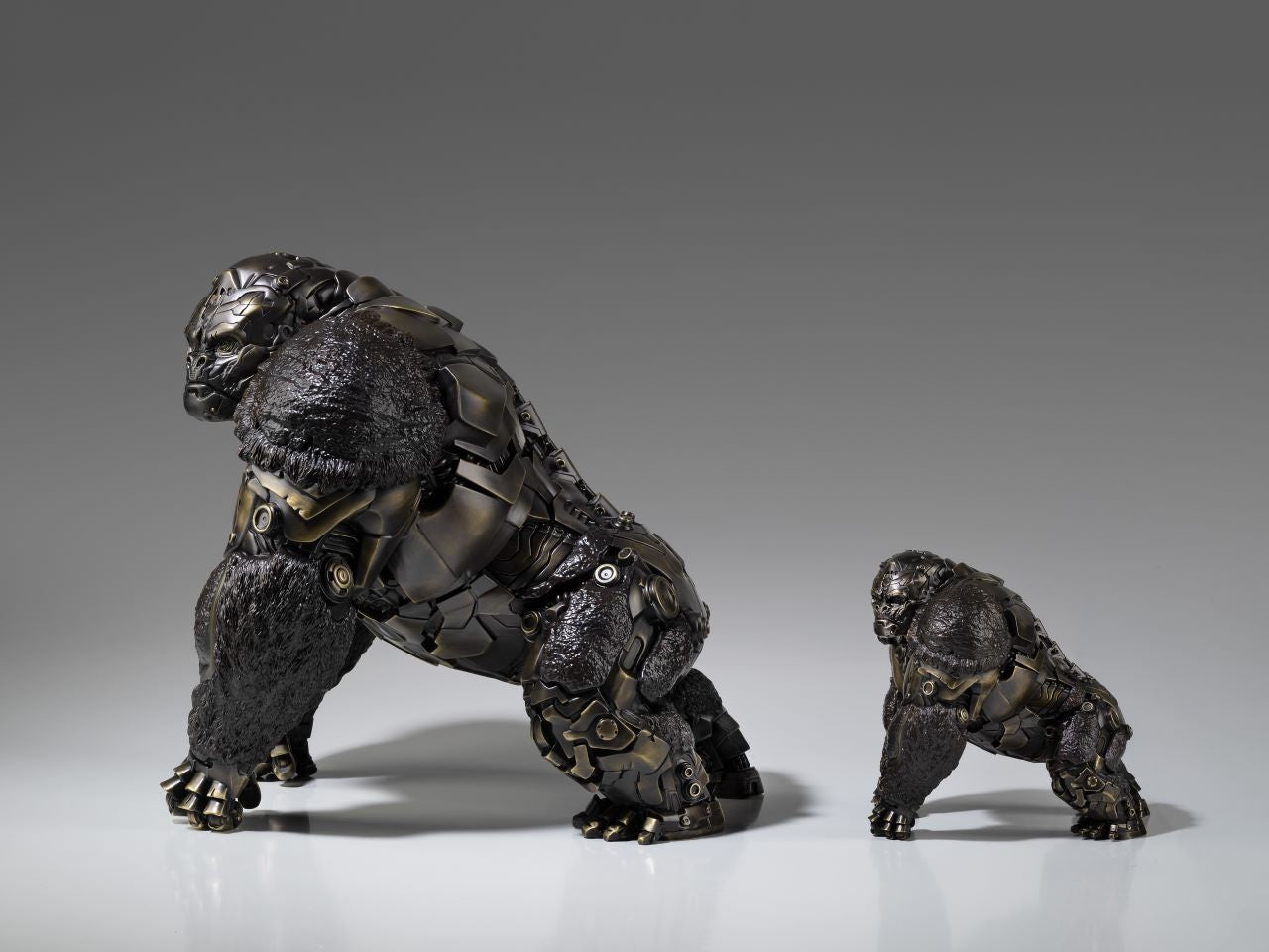Hasbro Licensed & Limited-Edition Bronze Statue - Transformers Optimus Primal, Art Deco Bronze Sculpture, Home Decor Sculpture