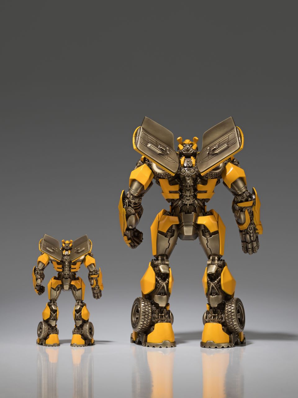 Hasbro Licensed & Limited-Edition Bronze Statue - Transformers Bumblebee, Art Deco Bronze Sculpture, Home Decor Sculpture