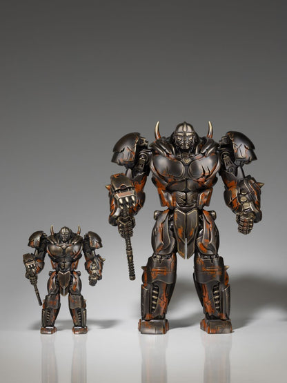 Hasbro Licensed & Limited-Edition Bronze Statue - Transformers Rhinox Warrior, Art Deco Bronze Sculpture, Home Decor Sculpture