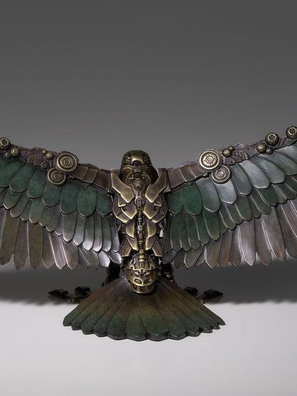 Hasbro Licensed & Limited-Edition Bronze Statue - Transformers Airazor, Art Deco Bronze Sculpture, Home Decor Sculpture